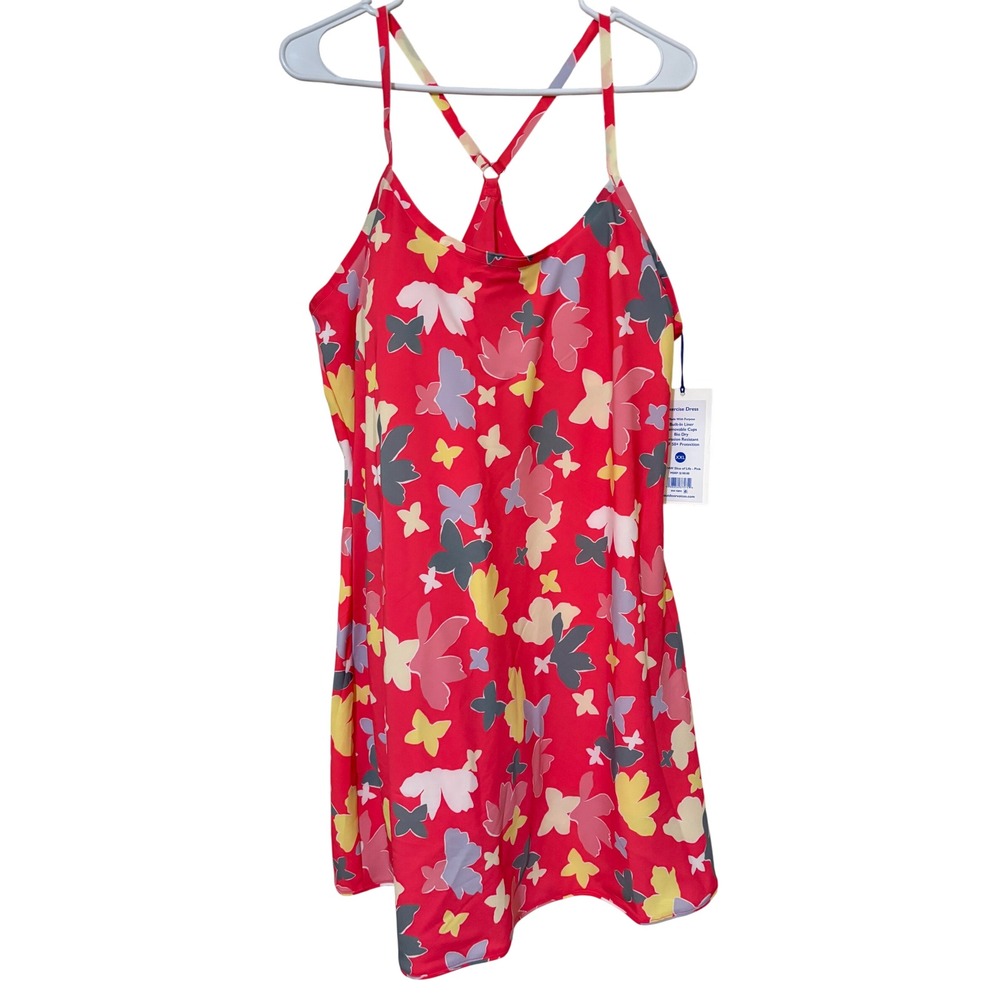 Outdoor‎ Voices Exercise Dress Small Slice of Life Pink Floral OV114W NWT